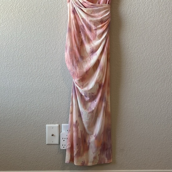 MISHA COLLECTIONS TILLIE MESH MIDI DRESS - Picture 4 of 14